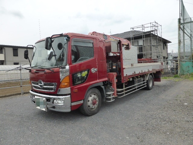 日野 レンジャー 増トン 平ボディ（クレーン付） BDG-FE7JLWA(3049) 7枚目