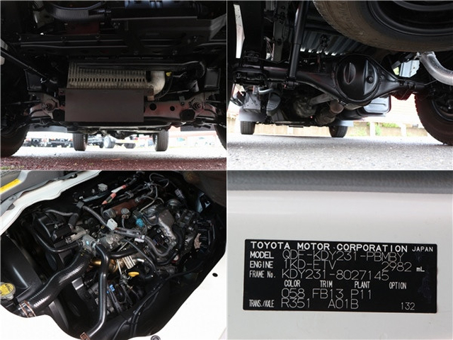 トヨタ トヨエース 小型 Wキャブ QDF-KDY231(103184) 18枚目