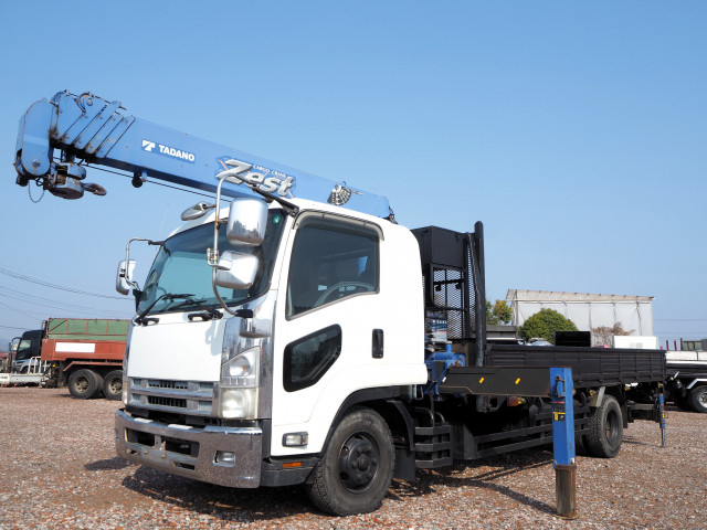 いすゞ フォワード 増トン 平ボディ（クレーン付） PKG-FSR34S2(103258) 1枚目