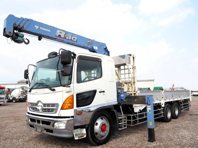 日野 レンジャー 大型 平ボディ（クレーン付） BDG-GK8JRWA(103259) 1枚目