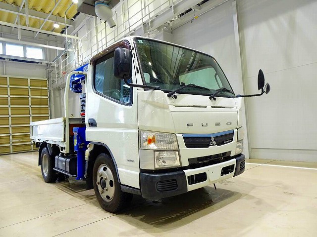 三菱ふそう キャンター 小型 平ボディ（クレーン付） TPG-FBA50(103298) 2枚目