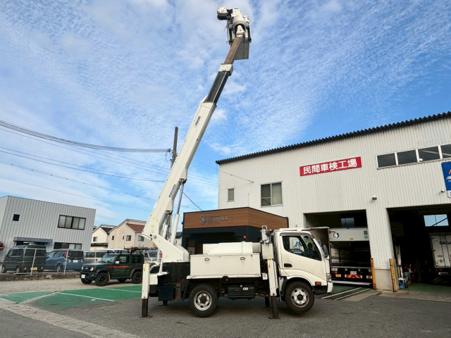 日野 デュトロ 小型 高所作業車 TKG-XZU600F(103299) 9枚目