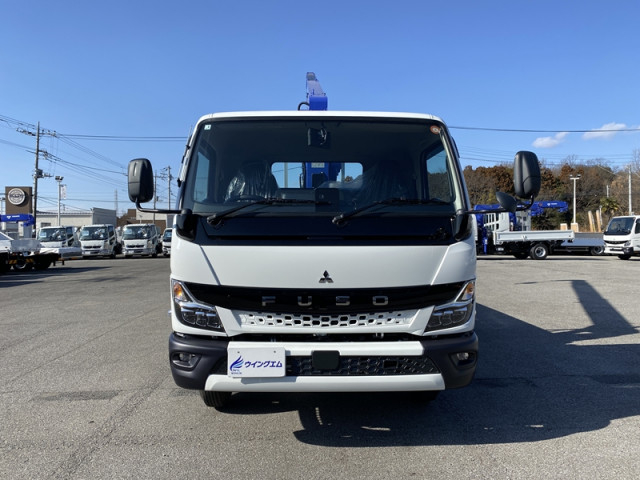 三菱ふそう キャンター 小型 平ボディ（クレーン付） 2RG-FEB90(103308) 2枚目