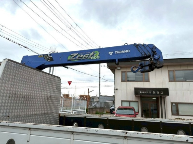 いすゞ フォワード 中型 平ボディ（クレーン付） TKG-FRR90S1(103315) 10枚目