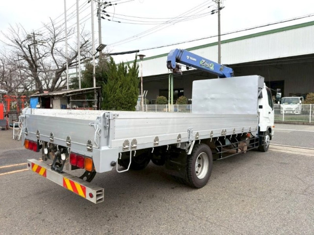 三菱ふそう ファイター 増トン 平ボディ（クレーン付） QKG-FK62FZ(103318) 3枚目