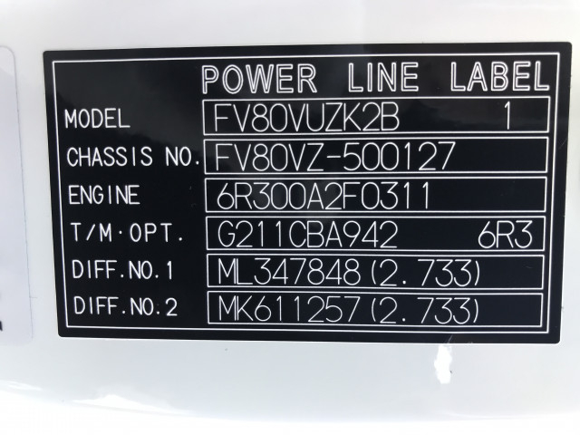 三菱ふそう スーパーグレート 大型 土砂ダンプ 2PG-FV80VZ(103350) 38枚目