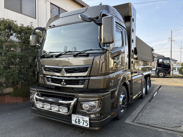 三菱ふそう スーパーグレート 大型 土砂ダンプ 2PG-FV70HX(103415) 2枚目