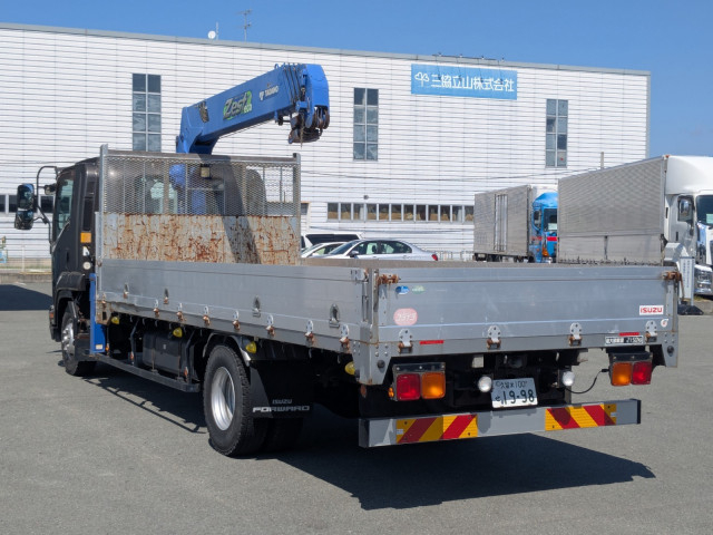 いすゞ フォワード 中型 平ボディ（クレーン付） TKG-FRR90S2(103438) 3枚目