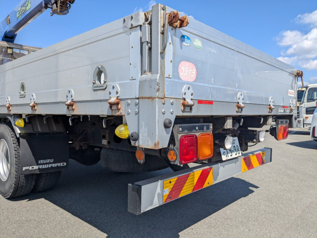 いすゞ フォワード 中型 平ボディ（クレーン付） TKG-FRR90S2(103438) 5枚目
