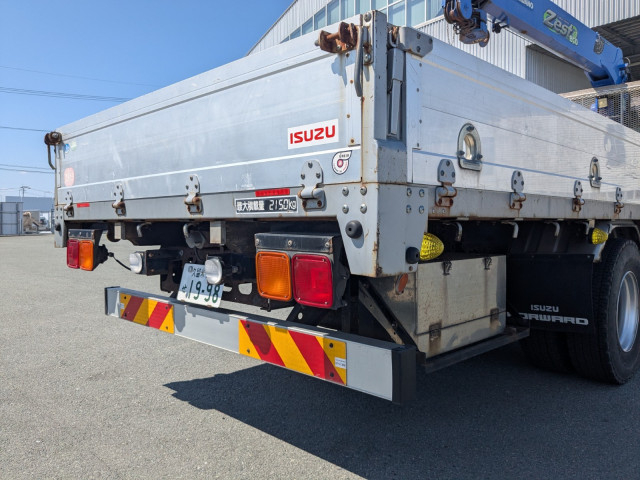 いすゞ フォワード 中型 平ボディ（クレーン付） TKG-FRR90S2(103438) 6枚目