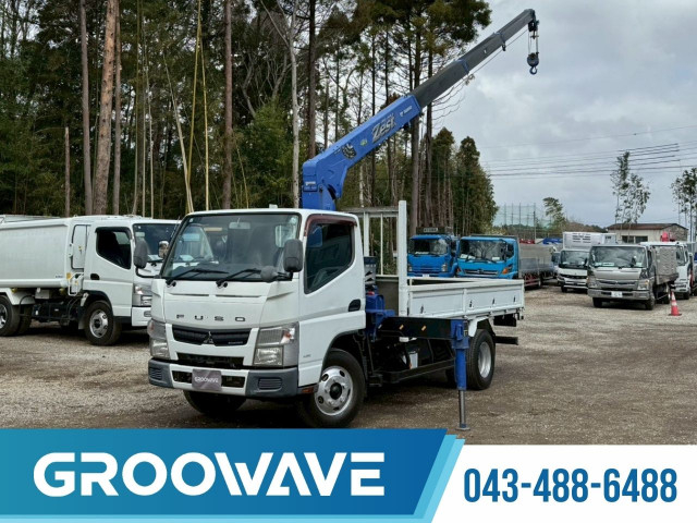 三菱ふそう キャンター 小型 平ボディ（クレーン付） TKG-FEA50(103446) 1枚目