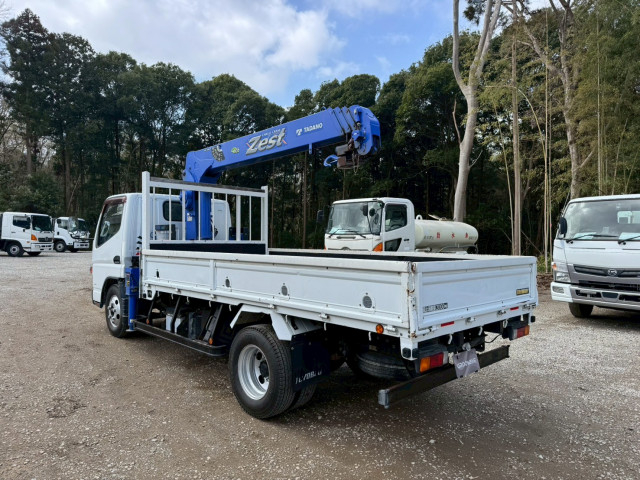 三菱ふそう キャンター 小型 平ボディ（クレーン付） TKG-FEA50(103446) 4枚目