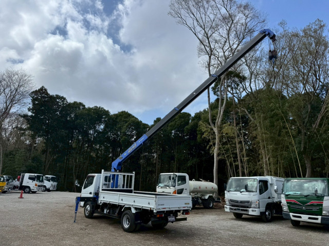 三菱ふそう キャンター 小型 平ボディ（クレーン付） TKG-FEA50(103446) 15枚目
