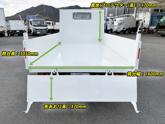 三菱ふそう キャンター 小型 土砂ダンプ 2RG-FBA60(103591) 11枚目