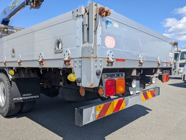 いすゞ フォワード 中型 平ボディ（クレーン付） TKG-FRR90S2(103438) 5枚目