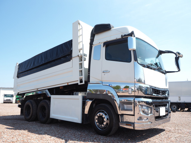 三菱ふそう スーパーグレート 大型 土砂ダンプ 2PG-FV70HX(103667) 7枚目