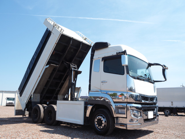 三菱ふそう スーパーグレート 大型 土砂ダンプ 2PG-FV70HX(103667) 14枚目