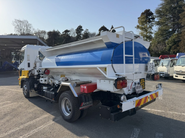 日野 レンジャー 中型 タンクローリー TKG-FC9JEAA(103718) 4枚目