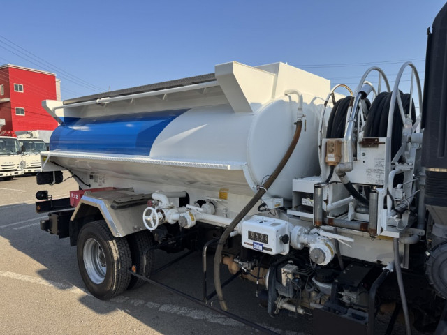 日野 レンジャー 中型 タンクローリー TKG-FC9JEAA(103718) 6枚目