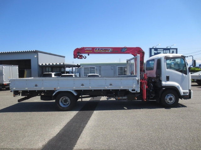 いすゞ フォワード 中型 平ボディ（クレーン付） TKG-FRR90S1(103734) 8枚目