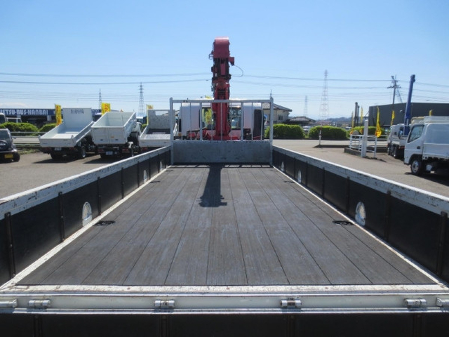 いすゞ フォワード 中型 平ボディ（クレーン付） TKG-FRR90S1(103734) 10枚目