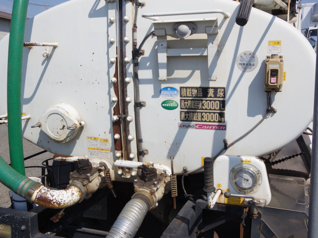 三菱ふそう キャンター 小型 バキュームカー/糞尿車 TKG-FEA80(103786) 9枚目