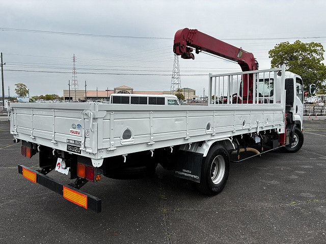 いすゞ フォワード 中型 平ボディ（クレーン付） PKG-FRR90S1(103823) 8枚目