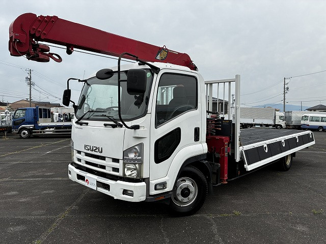 いすゞ フォワード 中型 平ボディ（クレーン付） PKG-FRR90S1(103823) 9枚目