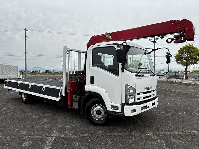 いすゞ フォワード 中型 平ボディ（クレーン付） PKG-FRR90S1(103823) 10枚目