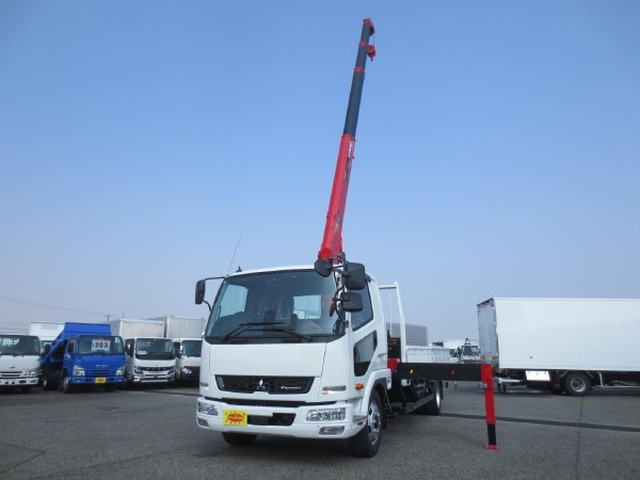 三菱ふそう ファイター 中型 平ボディ（クレーン付） 2KG-FK62F(103832) 1枚目