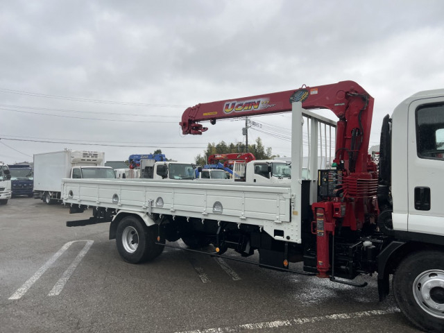 いすゞ フォワード 中型 平ボディ（クレーン付） TKG-FRR90S1(103848) 6枚目