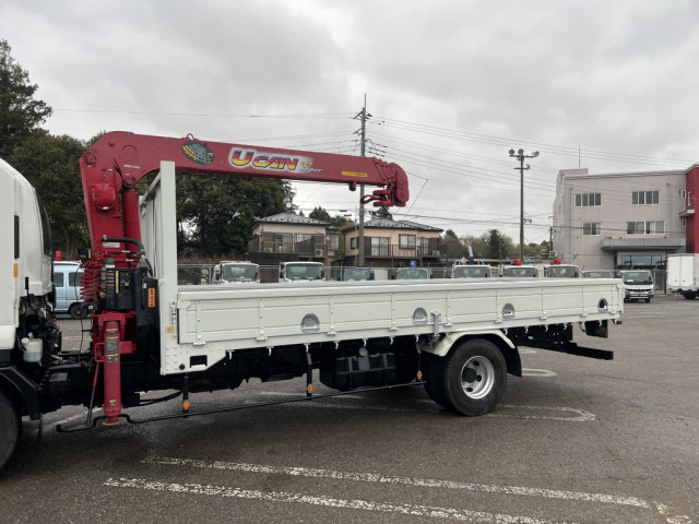 いすゞ フォワード 中型 平ボディ（クレーン付） TKG-FRR90S1(103848) 7枚目