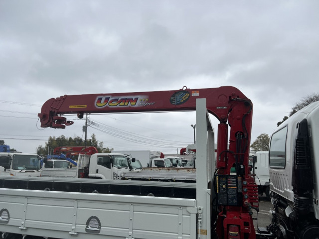 いすゞ フォワード 中型 平ボディ（クレーン付） TKG-FRR90S1(103848) 14枚目