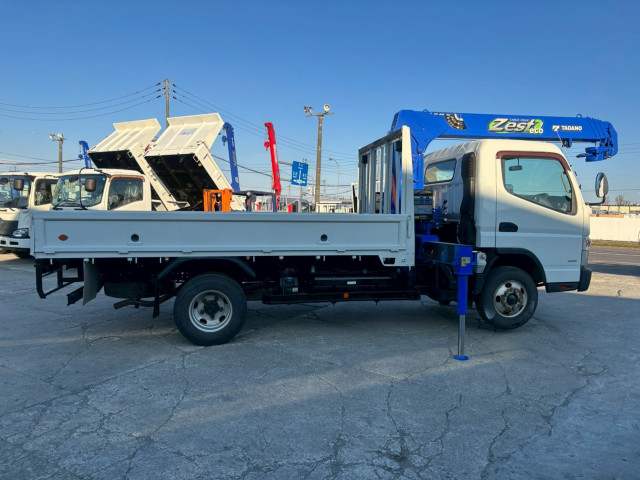 三菱ふそう キャンター 中型 平ボディ（クレーン付） TPG-FEB50(103855) 4枚目