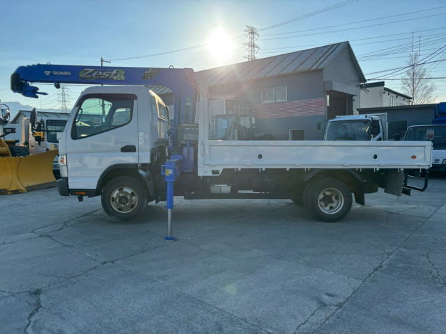 三菱ふそう キャンター 中型 平ボディ（クレーン付） TPG-FEB50(103855) 5枚目