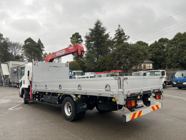 いすゞ フォワード 中型 平ボディ（クレーン付） TKG-FRR90S2(103859) 4枚目