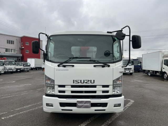 いすゞ フォワード 中型 平ボディ（クレーン付） TKG-FRR90S2(103859) 5枚目