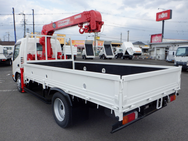 日野 デュトロ 小型 平ボディ（クレーン付） BKG-XZU344M(103861) 6枚目