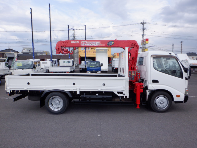 日野 デュトロ 小型 平ボディ（クレーン付） BKG-XZU344M(103861) 8枚目
