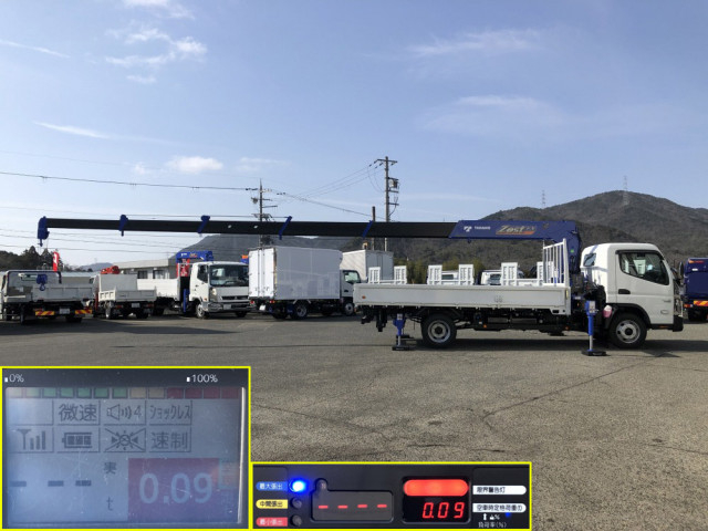 三菱ふそう キャンター 小型 平ボディ（クレーン付） 2PG-FEB90(103869) 7枚目