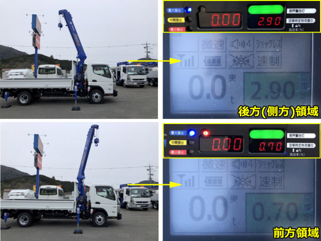 三菱ふそう キャンター 小型 平ボディ（クレーン付） 2PG-FEB90(103869) 17枚目