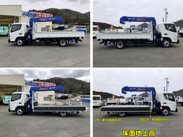 三菱ふそう キャンター 小型 平ボディ（クレーン付） 2PG-FEB90(103869) 27枚目