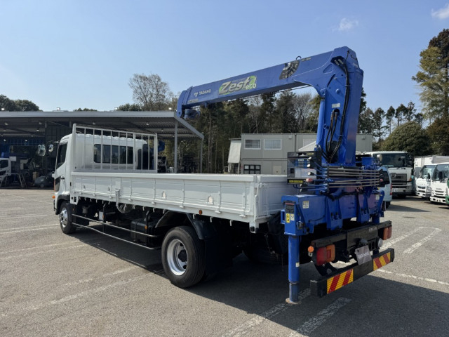 日野 レンジャー 中型 平ボディ（クレーン付） TKG-FC9JKAP(103889) 4枚目