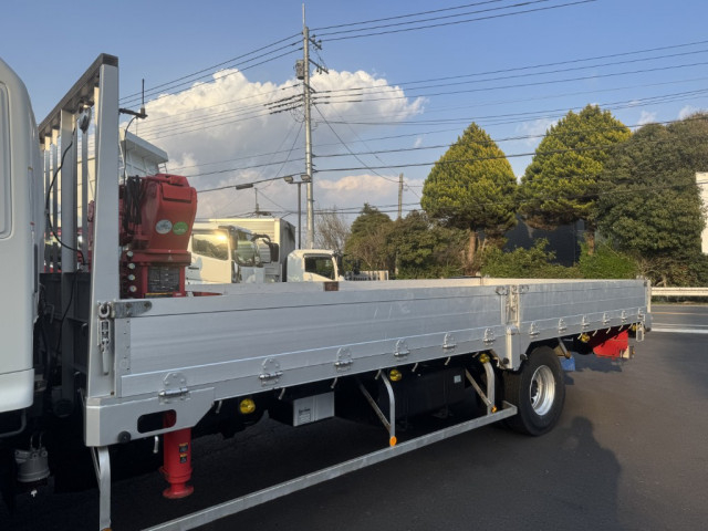 日野 レンジャー 中型 平ボディ（クレーン付） TKG-FD7JLAA(103890) 7枚目