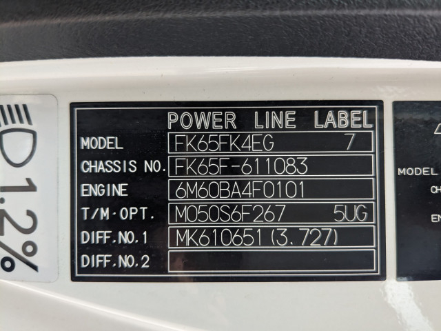 三菱ふそう ファイター 小型 ウィング 2KG-FK65F(110902) 2枚目