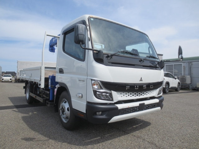 三菱ふそう キャンター 小型 平ボディ（クレーン付） 2PG-FEB80(103984) 2枚目