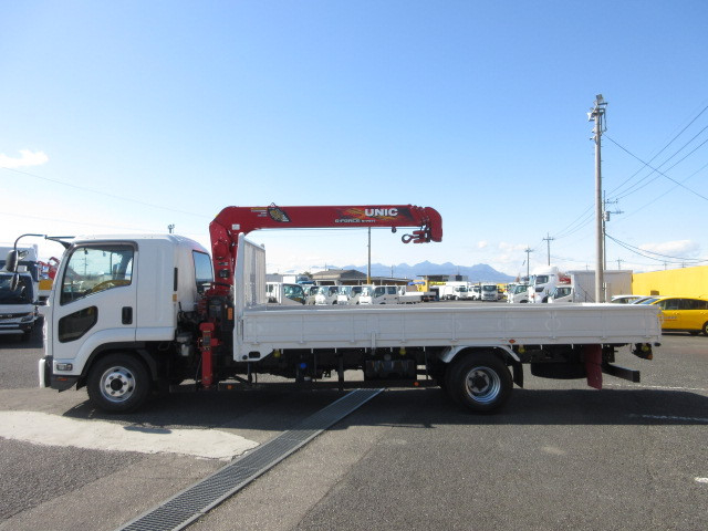 いすゞ フォワード 中型 平ボディ（クレーン付） 2RG-FRR90S2(104050) 9枚目