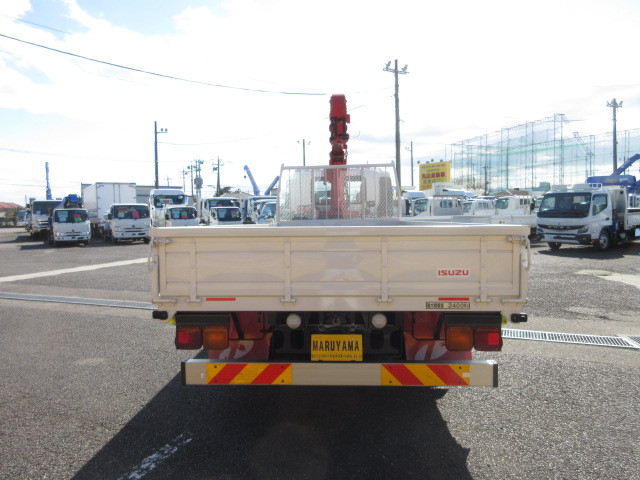 いすゞ フォワード 中型 平ボディ（クレーン付） 2RG-FRR90S2(104050) 10枚目
