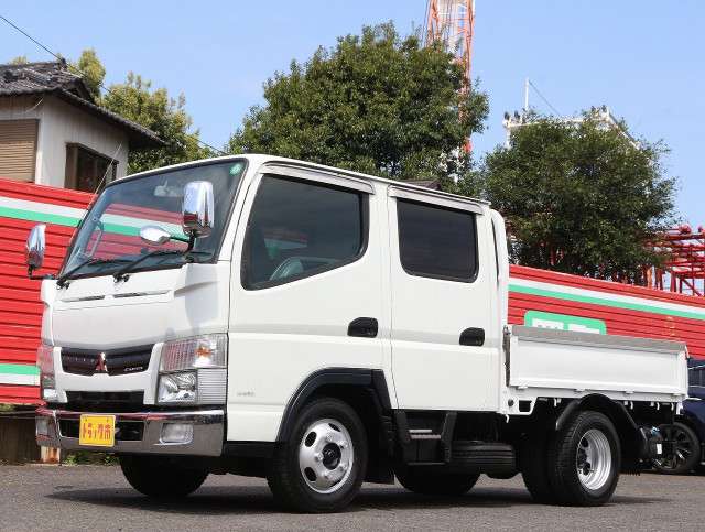 三菱ふそう キャンター 小型 Wキャブ TKG-FBA20(104056) 1枚目
