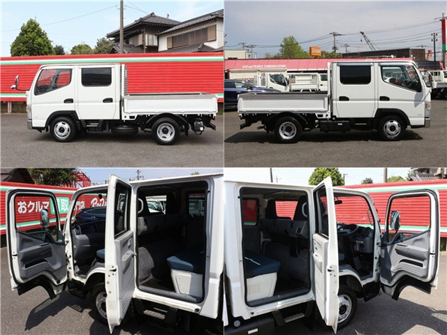 三菱ふそう キャンター 小型 Wキャブ TKG-FBA20(104056) 6枚目